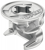Connector housing, Häfele Minifix® 15, zinc alloy, without rim