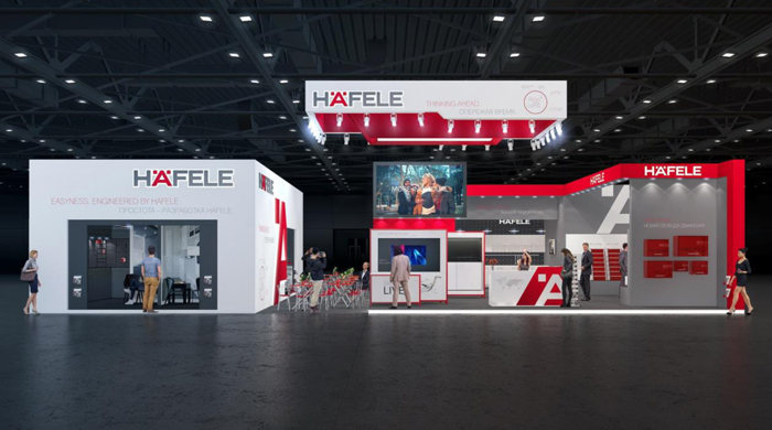 Стенд Hafele Мебель 2018