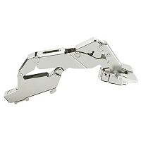 Петля   M310  155° DSM вкладная  48/6 угол открывания 155° (нулевого вхождения) с пружиной без доводчика  никелированная