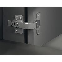 Петля Metalla 310 SM 90° 45/9,5 мм  для фальш-панели, с доводчиком, никелированная